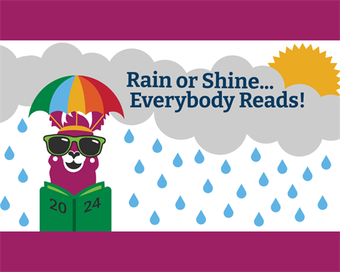 rain or shine everybody reads