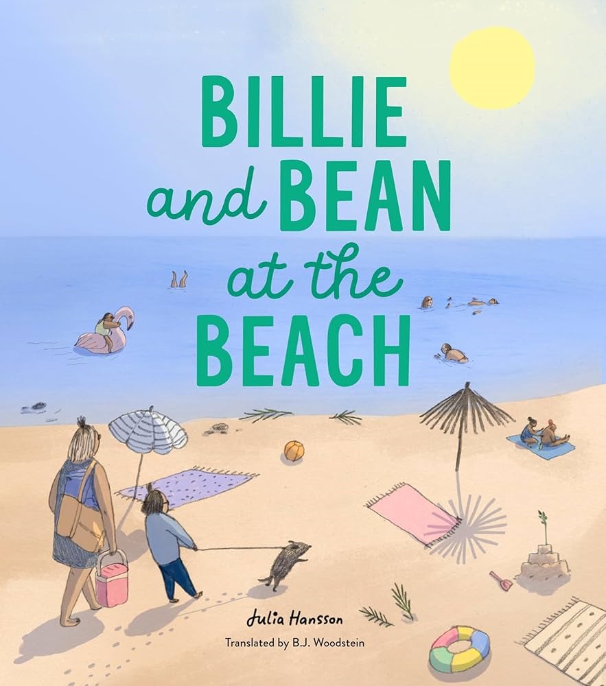 book titled billie and bean at the beach