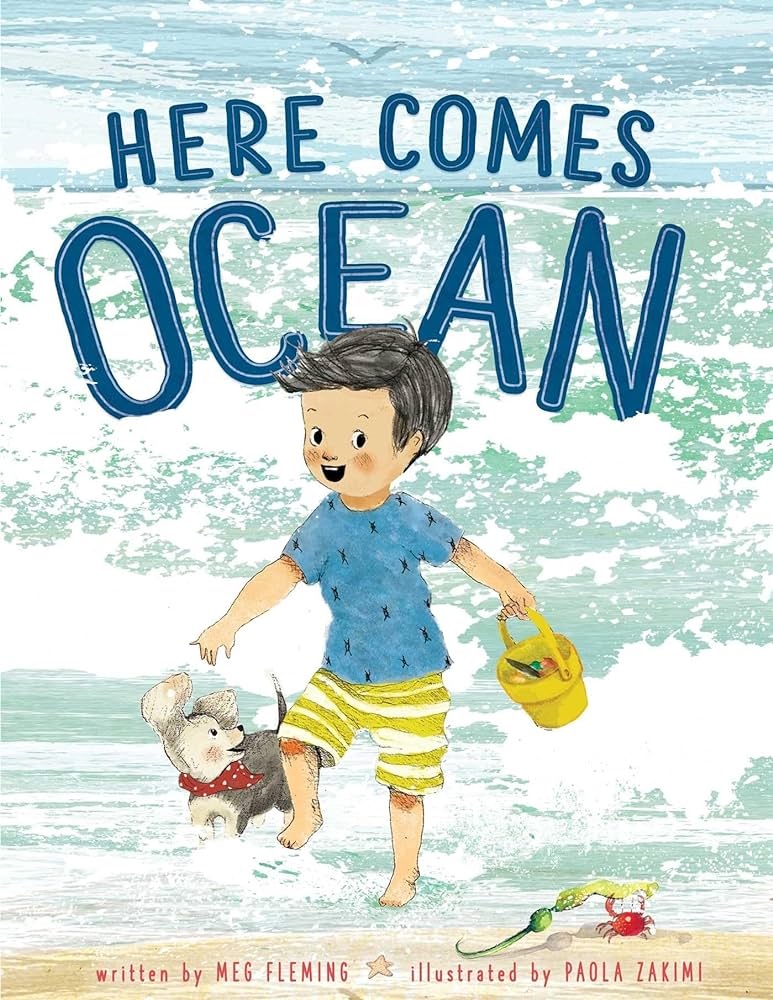 book titled here comes ocean
