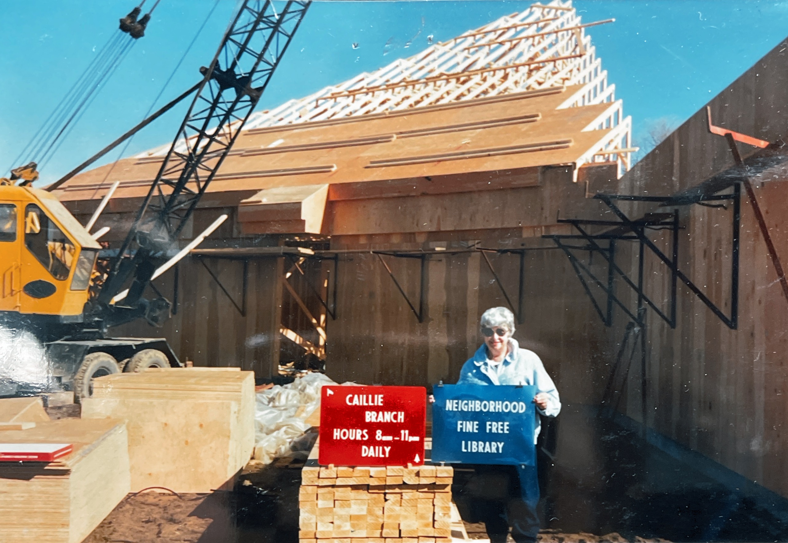 Construction of the Caille Branch