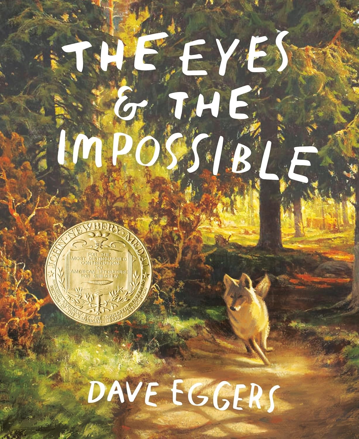 book titled the eyes & the impossible